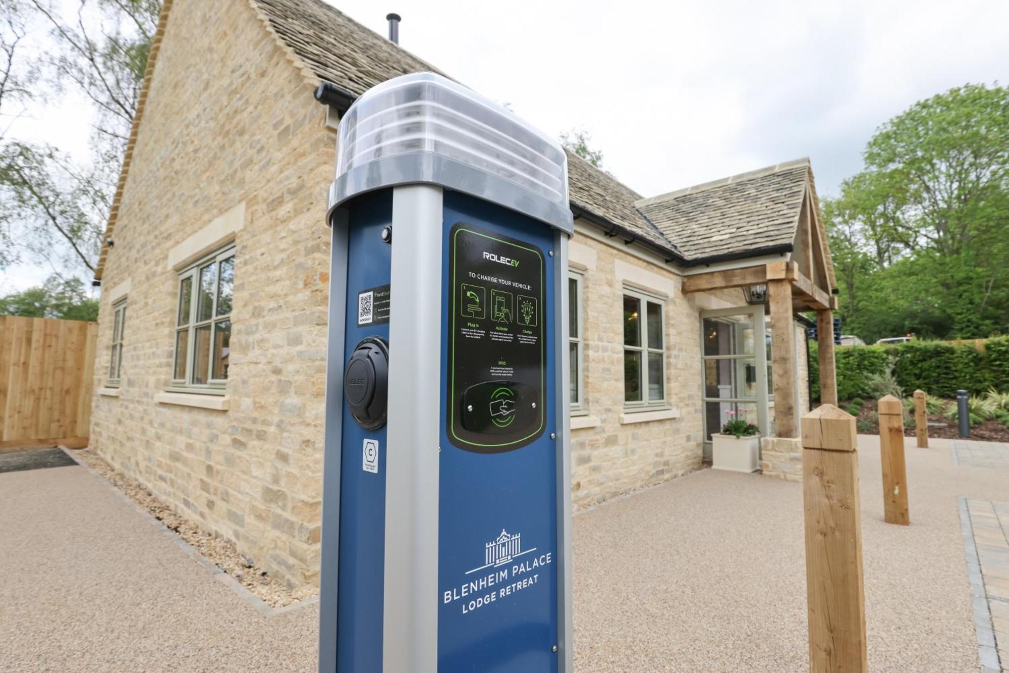 Blenheim Palace Lodge Retreat วูดสต็อก ภายนอก รูปภาพ